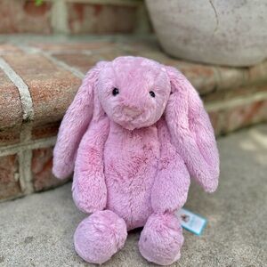 Jellycat Pink Plush Bunny Stuffed Animal